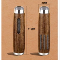 Dust-free Car Ashtray Wooden Car Portable e Ashtray Mobil Filter Holder Anti Soot-flying Tool AshtrayTH