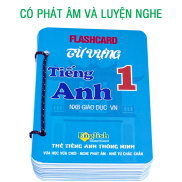 Bộ thẻ từ vựng tiếng Anh Lớp 1 BGD, có phát âm