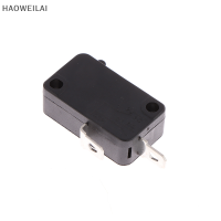 [HAOWEILAI] การรีเซ็ตอัตโนมัติสวิตช์จำกัดขนาดเล็ก KW7-0-A AC125V 250V ตัวจำกัดเครื่องทำน้ำอุ่นแบบสัมผัส16A เงิน2ชิ้น