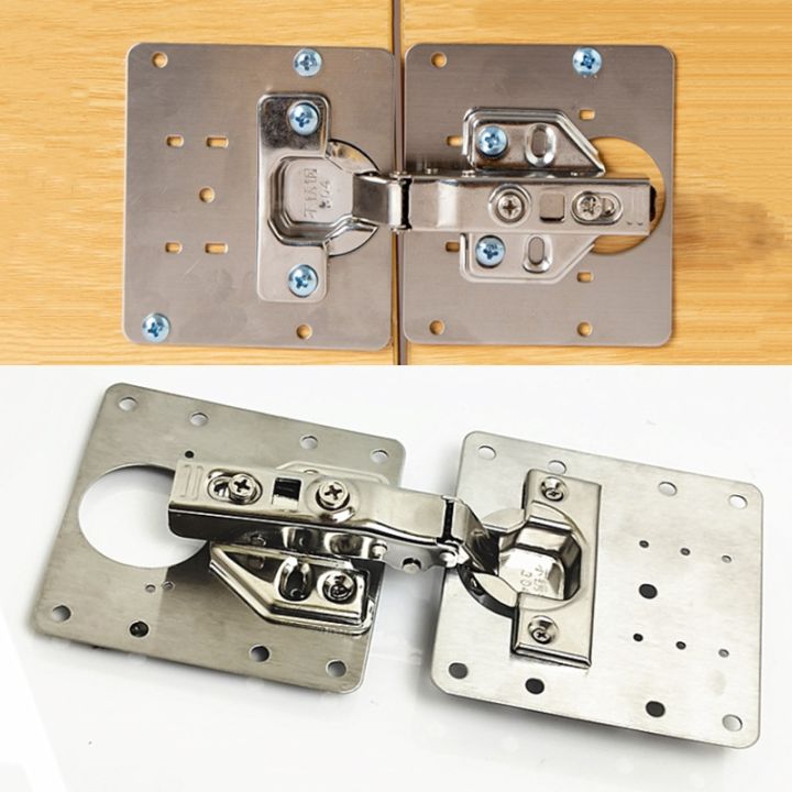 cc-cabinet-hinge-repair-plate-set-practical-rust-resistant-cupboard-mount-door-drawer-accessorie-hardware