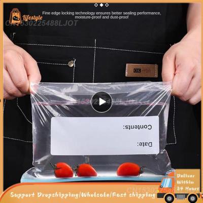 1~10PCS Bottom Widening Zipper Bag Strong Tensile Strength Fresh-keeping Bag Safe And Environmentally Friendly Food Bag Food Storage Dispensers