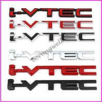 3D โลโก้ VTEC ตราสัญลักษณ์โลหะป้ายสัญลักษณ์รถสติกเกอร์สำหรับฮอนด้าเมือง Cb400 Vfr800 Cb750ซิวิคแอคคอร์ด Odyssey Spirior CRV SUV