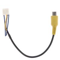 ✸☎ 10Pin Rear View Backup Camera Cable Adaptor RCA For Car Stereo Android Radio DVD Player Car Multimedia Monitor