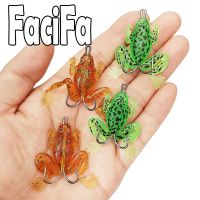 hot！【DT】 4pcs Sinking Frog Soft or Weedless Fishing Artificial Bait Anzois Para Pesca Sabiki Rigs