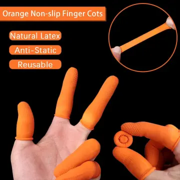 12 Pieces Finger Cots Silicone Finger Protection Covers Caps