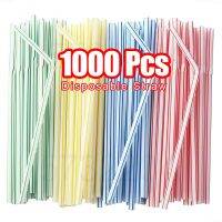 50-1000Pcs Drinking plastique Straws Colorful rietjes Wedding Supplies Plastic plastico