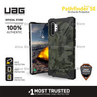 UAG Pathfinder SE Camo Series Phone Case for Samsung Galaxy Note 10 Plus with Protective Case Cover - Army Green