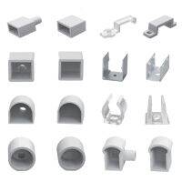 Led Neon Light Strip Head And Tail Plugs End Cap Accessories Silica Gel Tube Silicone Seal Aluminum Profile Fixed Clip Connector