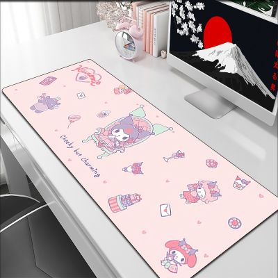 ◘✼ Pink Large Mouse Pad Office Accessories Kuromies Gamer Mats Pc Gaming Computer Desks Desk Mat Cabinet Mousepad Offices Anime XXL