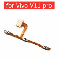 สำหรับ Vivo V11 Pro ปุ่มคีย์ด้านข้างเพิ่มระดับเสียงสายเคเบิ้ลยืดหยุ่นสำหรับ Vivo V11 Pro สวิตช์เปิดปิดอะไหล่สายเคเบิลสำหรับเปลี่ยนยืดหยุ่น