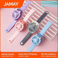 JAMAY F503 Mini Portable Kids USB Fan, Silent USB Charging Device for Outdoor Sports Watch Style