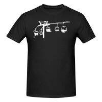 Frontline Ski Lift Top Quality Cotton MenS T-Shirt