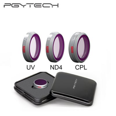 PGYTECH ตัวกรอง ND4 CPL UV 2ฟิลเตอร์ซูมสำหรับ Mavic 2 Zoom Drone อุปกรณ์กรองเลนส์กล้องถ่ายรูประดับมืออาชีพ