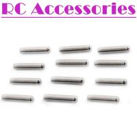 2x10Mm Silinder Pin Bantalan Rol 100 Buah 08027 Karbon Tinggi Kromium Baja Jarum Pin Paralel untuk HSP 1:10 RC Aksesoris