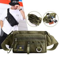 Anti-theft Money Pocket Phone Chest Bag Waterproof Zipper Nylon Men Waist Belt Bags Shoulder Pack Women Bum Bag Fanny Packs Male Running Belt