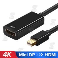 คุณภาพดี  Mini DisplayPort to HDMI Male to Female Converter 4Kx2K 2160P Adapter MINI DP to HDMI Adapter (Black) มีการรัประกันคุณภาพ  ฮาร์ดแวร์คอมพิวเตอร์