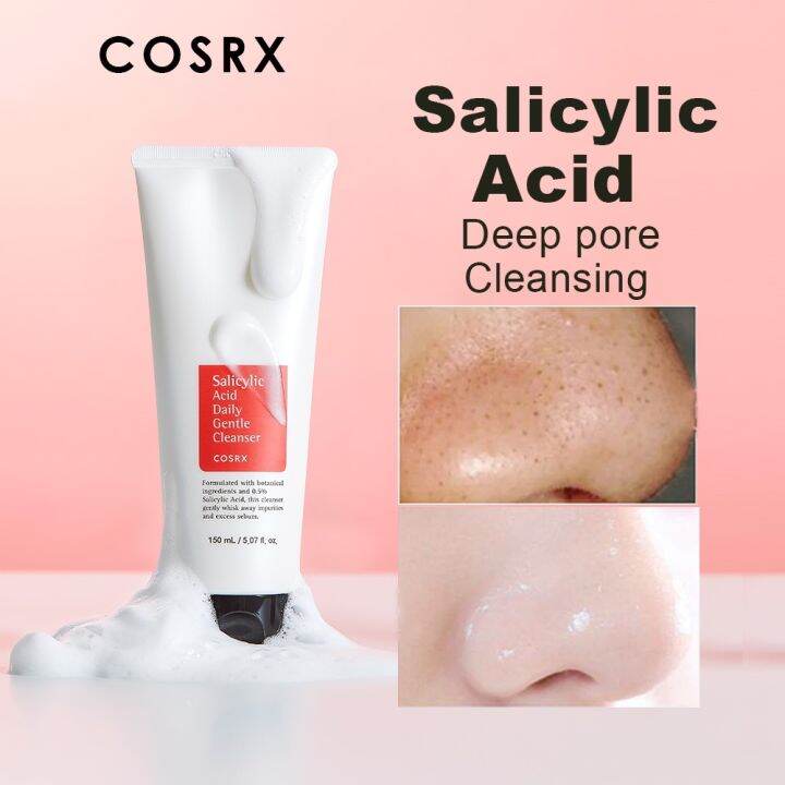 Cheapest COSRX Salicylic Acid Daily Gentle Cleanser Oil Moisturizer