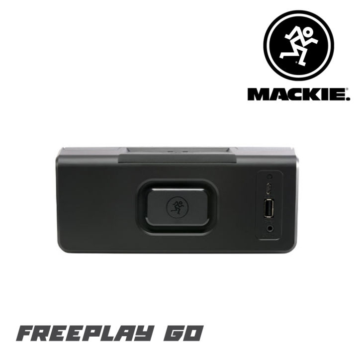 mackie-freeplay-go-ลำโพงพกพา-ขนาด-2-นิ้ว-2-ดอก-40-วัตต์-ไร้สาย-เชื่อมต่อการทำงานด้วยระบบบลูทูธ-ใช้งานได้-15-ชม-รับประกัน-1-ปีเต็ม