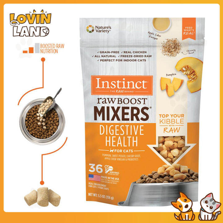 Instinct FreezeDried Raw Boost Mixers Grain Free Digestive