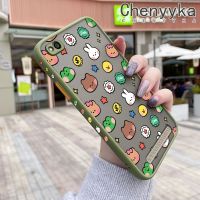 เคส Chenyyyka สำหรับ Xiaomi Redmi 5 5A 5 PLus เคสลายการ์ตูนสัตว์น้อยมีน้ำค้างแข็งโปร่งใสบางขอบสี่เหลี่ยมแข็งกันกระแทกปลอกซิลิโคนคลุมทั้งหมดเคสนิ่มเพื่อการป้องกัน