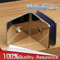 Me-h90l bathroom clip glass fitted clip 304 stainless steel glass clamp partition code 90 degree wall to glass fixed