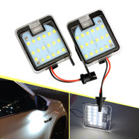 Timekey กระจกด้านข้างมองหลังรถยนต์ใต้ไฟทางเดินไฟ LED บ่อสำหรับ Ford Mondeo โฟกัส MK4 Kuga Dopo Escape C-Max