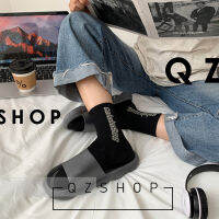 QZshop ขายดี?รองเท้าแตะแฟชั่นสไตล์เกาหลี รองเท้าแตะพื้นหนานิ่มฟินน ดีเทลแต่งลายด้านข้างเรียบหรูดูดีจะใส่อยู่บ้านหรือใส่เที่ยวก้ได้หมด?พลาดไม่ได้แล้ว?