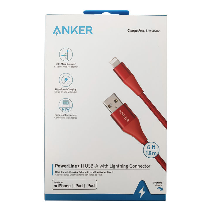 Anker Powerline Ii Usb A Lightning Usb M M