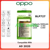 แบตเตอรี่ แท้ (P) Batre Battery Baterai Original Oppo BLP727 / A9 2020 รับประกัน 6 เดือน+ชุดไขควง+กาว