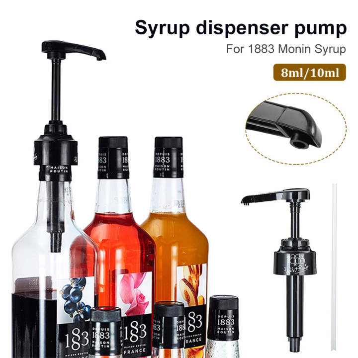 Pump Liquid Dispenser Syrup Dispenser for Kitchen Milk Tea