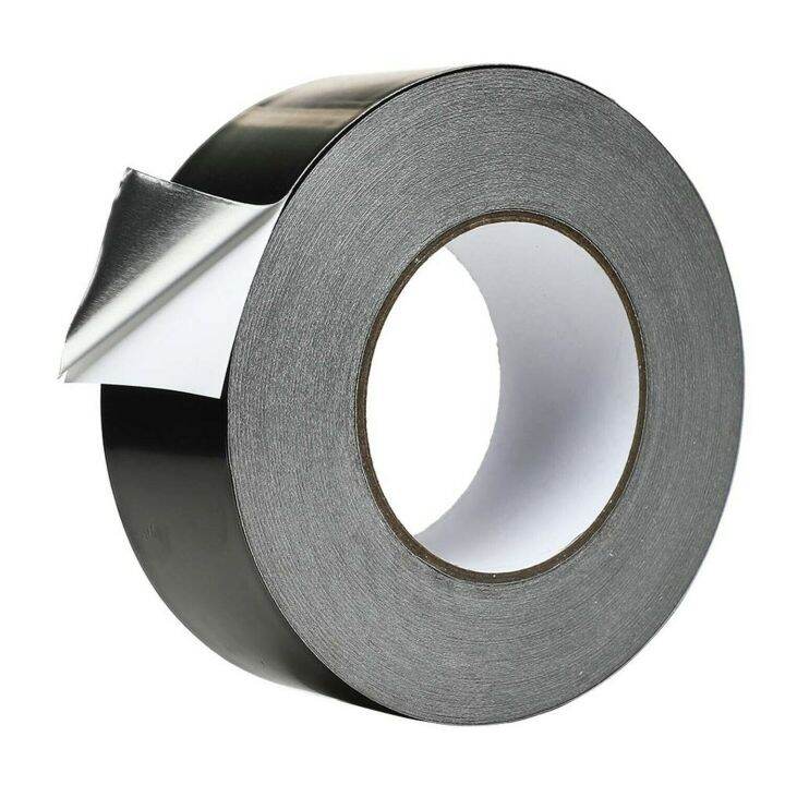 Westspark Black Aluminum foil Duct Tape 2 inch Professional Grade Roll