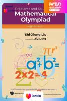 (ใหม่) พร้อมส่งหนังสืออังกฤษ Problems and Solutions in Mathematical Olympiad (High School 2) [Paperback]