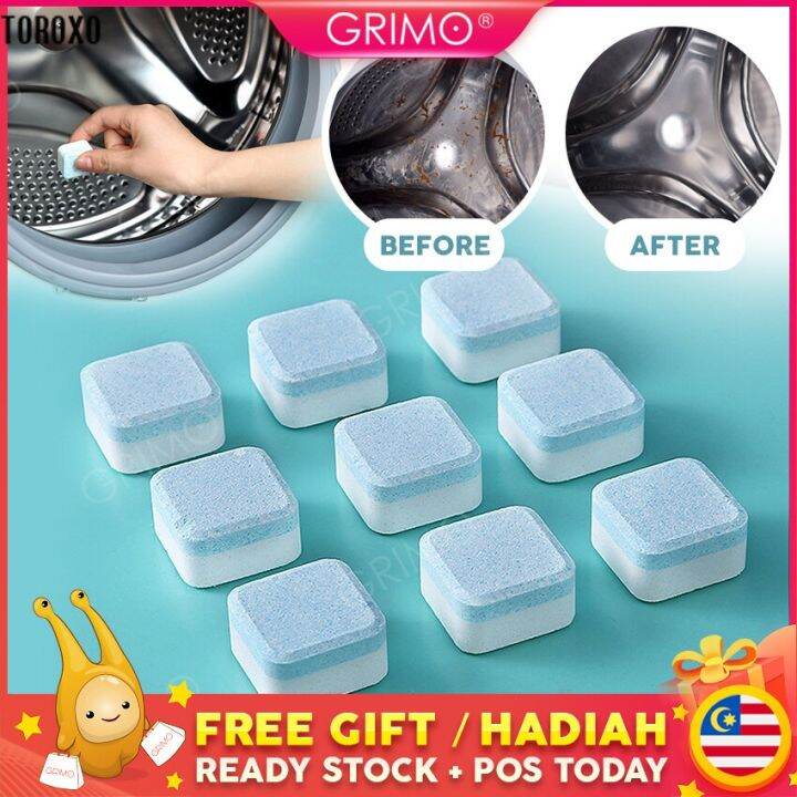 GRIMO Malaysia Buwhite Washing Machine Tablets Laundry Cleaner