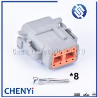 ✤❇□ 5 sets Deutsch DTM 8pin connector DTM06-8S Female Auto Waterproof Connector Automotive Sealed Plug