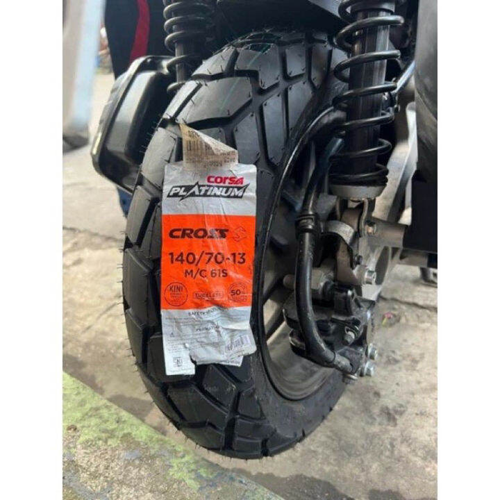 Corsa cross S platinum 110/80/14 & 130/70/13(for adv) sold as pair(set