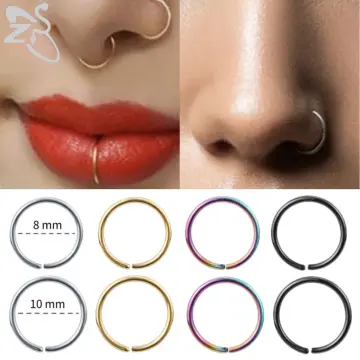 Nose Piercing Filter: Try on Facial Piercings Without the Pain | Fotor