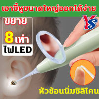 ?ปลอดภัย ไม่ทำร้ายหู?ที่แคะหูมีไฟ ที่แคะหูเด็ก เครื่องดูดขี้หู ที่แคะขี้หู แหล่งกำเนิดแสง LED แว่นขยายความชัดสูง 8 เท่า ช่องหูมองเห็นได้ชัดเจน ที่แคะหู ไม้แคะหู ไม้แคะหูมีไฟ ที่ดูดขี้หู ที่ดูดขี้หูออก ที่ทำความสะอาดหู