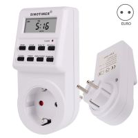 【Thriving】 AU Plug Digital Weekly Programmable Electric Wall Plug-In Power Socket Timer Switch Outlet นาฬิกาเวลา220V 110V AC