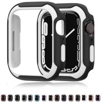 ZZOOI Cover for Apple Watch Case 45mm/41mm 44mm/40mm 42mm/38mm Bumper Accessories Screen Protector For iWatch Series 6 5 4 SE 7 8 Case