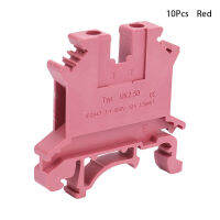 shiguo 10pcs UK-2.5B 2.5MM 2 DIN Rail Universal COMBINATION Terminal Blocks screw Type