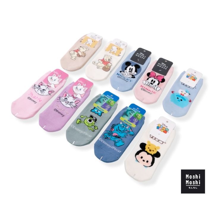 moshi-moshi-ถุงเท้า-ถุงเท้าข้อสั้น-ลายการ์ตูน-ลิขสิทธิ์แท้จาก-disney-รุ่น-6100002368-2377