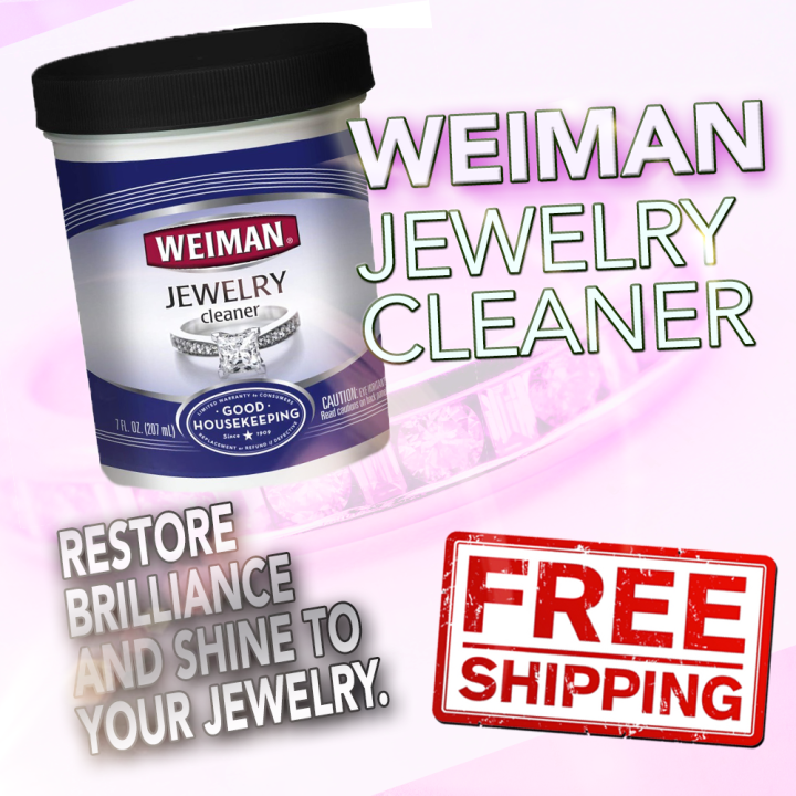 Weiman Jewelry Cleaner Liquid, 7oz (207ml) Lazada