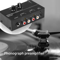 PP500 Phono Preamplifier RCA เอาต์พุต1/4 "TRS อินเตอร์เฟซสำหรับเครื่องเล่นไวนิล LP