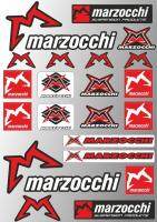 Marzocchi er Fork Suspension Graphic Kit Sticker Adhesive Set Bike Bicycle Cycling Decals