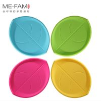 【CW】 Silicone Leaves Coasters Resistance Mug Restaurant Office Table Protection Decoration Mats Set of 4