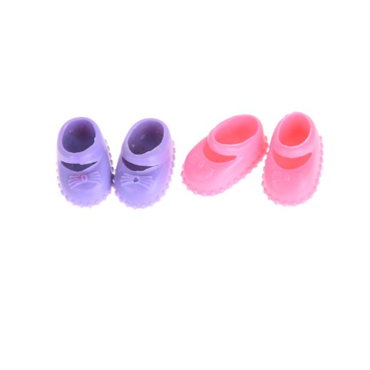 shelleys-รองเท้าตุ๊กตาเคลลี่อุปกรณ์เสริมสำหรับรองเท้าตุ๊กตา-5คู่12cm