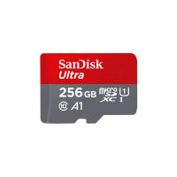 MICRO SDXC CARD (ไมโครเอสดีการ์ด) SANDISK ULTRA 256 GB CLASS 10 (SDSQUAR_256G_GN6MN) By Speed Computer