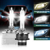 2ชิ้นใหม่ OEM 35W D2S D2R D3S D4S Xenon HID หลอดไฟ4300K 4500K 500 0K 5500K 6000K 8000K HID Xenon โคมไฟ D2S Xenon bulb