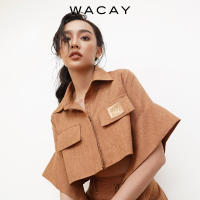 WACAY - Karen Top เสื้อ ดีไซน์ปลายแขน 5 สี (ลอตสุดท้าย ไม่ผลิตเพิ่ม)