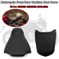 หลังจากเลีย™ด้านข้างด้านหน้ารถจักรยานยนต์ที่นั่งเดี่ยว CB CB 650R 2019-2023 CB Bantal Alas หนังสังเคราะห์เหมาะสำหรับฮอนด้า CBR650R CB650R